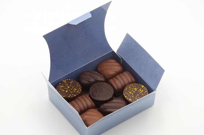 Ballotin Classique. Assortiment de 9 chocolats.