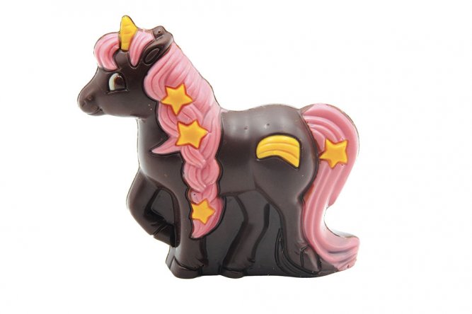 Licorne Étoile chocolat noir