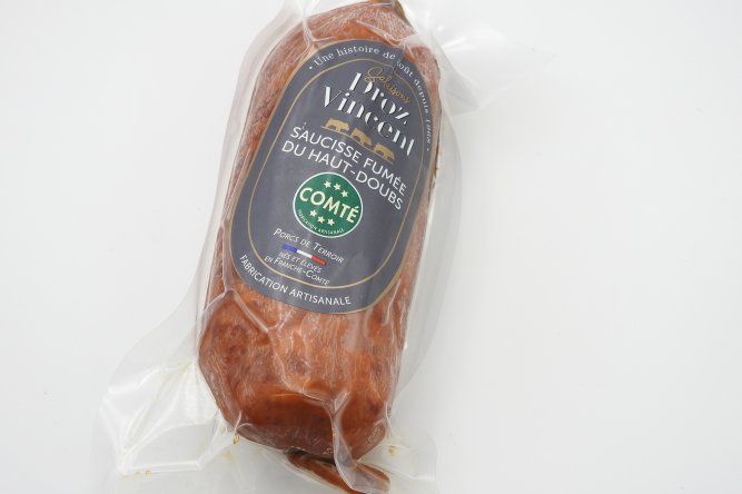 Saucisse Fumée au Comté