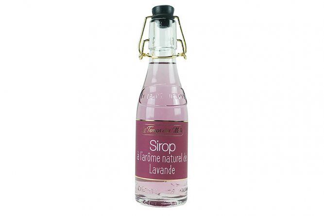 Sirop à l&#039;arôme naturel de Lavande