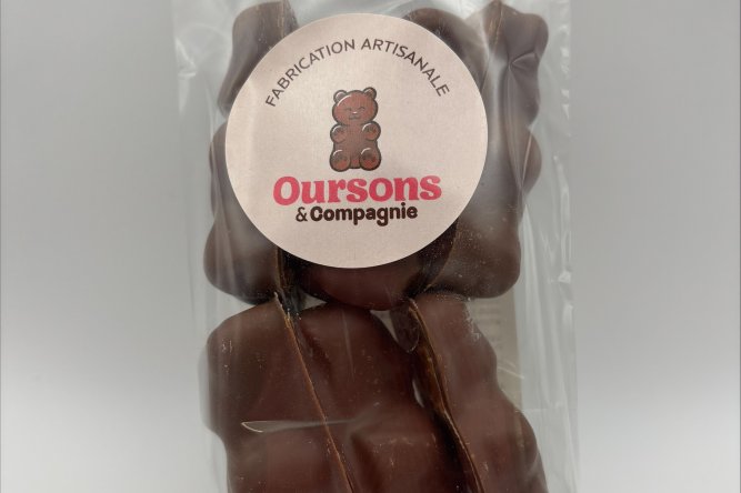 Sachet d'oursons en guimauve