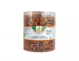 Bretzels et sticks d'épeautre bio