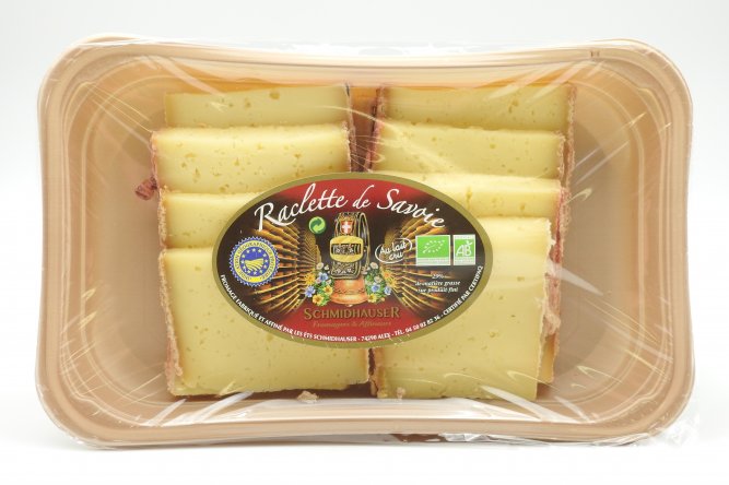 Raclette au Lait Cru Tranchée IGP BIO