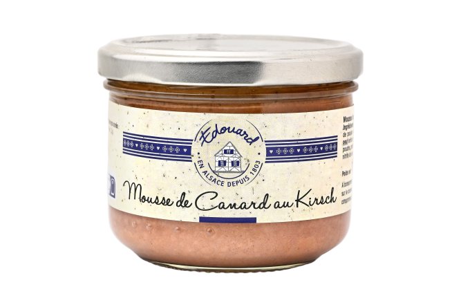 Mousse de canard au kirsch
