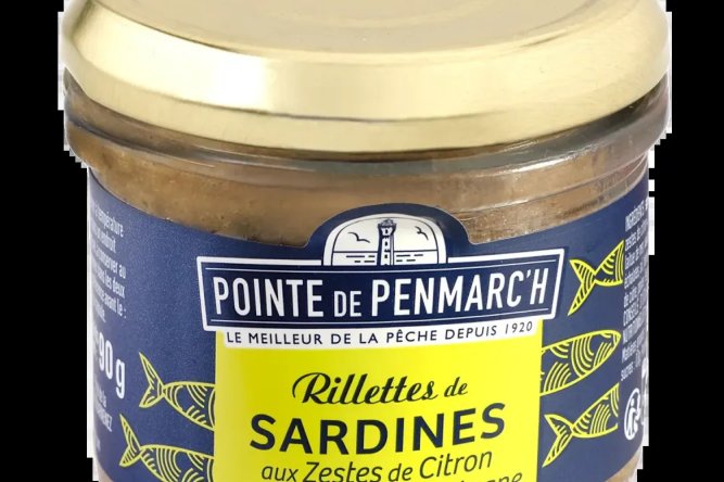 Rillettes de sardines citron et algues